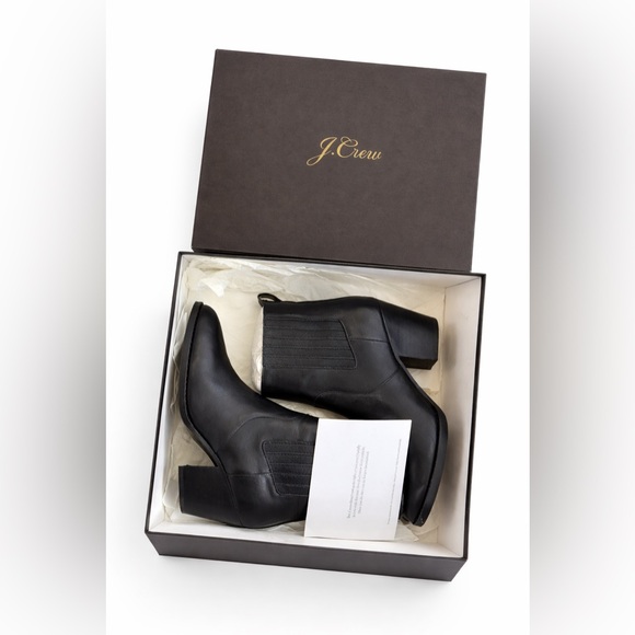 J. Crew Shoes - J. Crew Black Leather Chelsea Ankle Boots